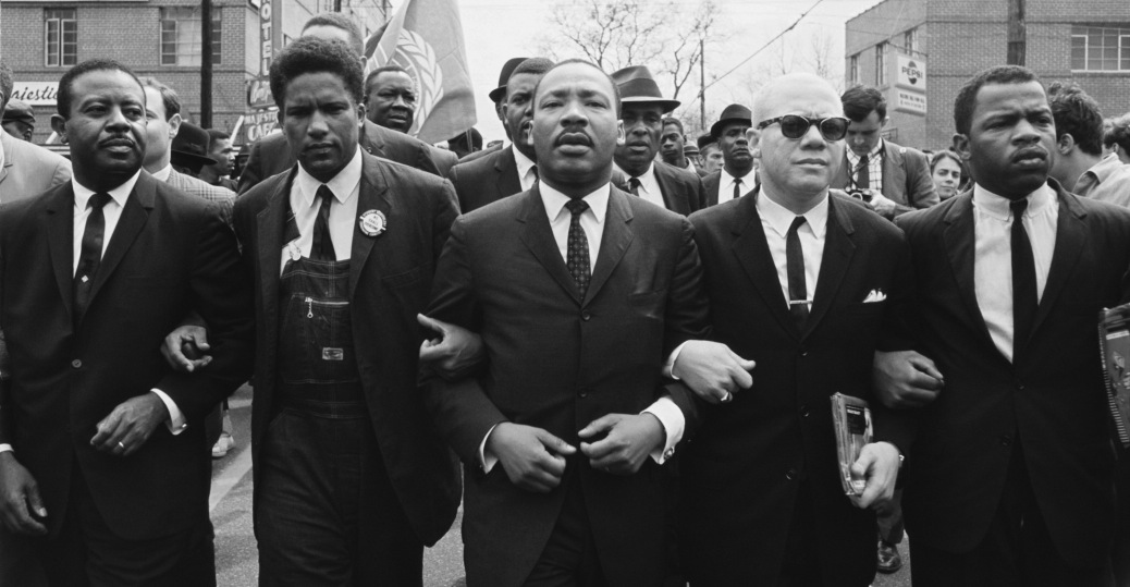 Photo of with Jesse Douglas with Dr. King